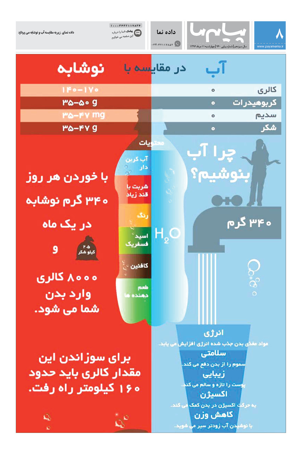 صفحه داده نما شماره 960 روزنامه پیام ما