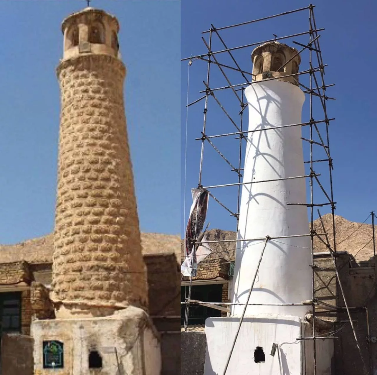 مرمت مسجد پامنار اصولی است
