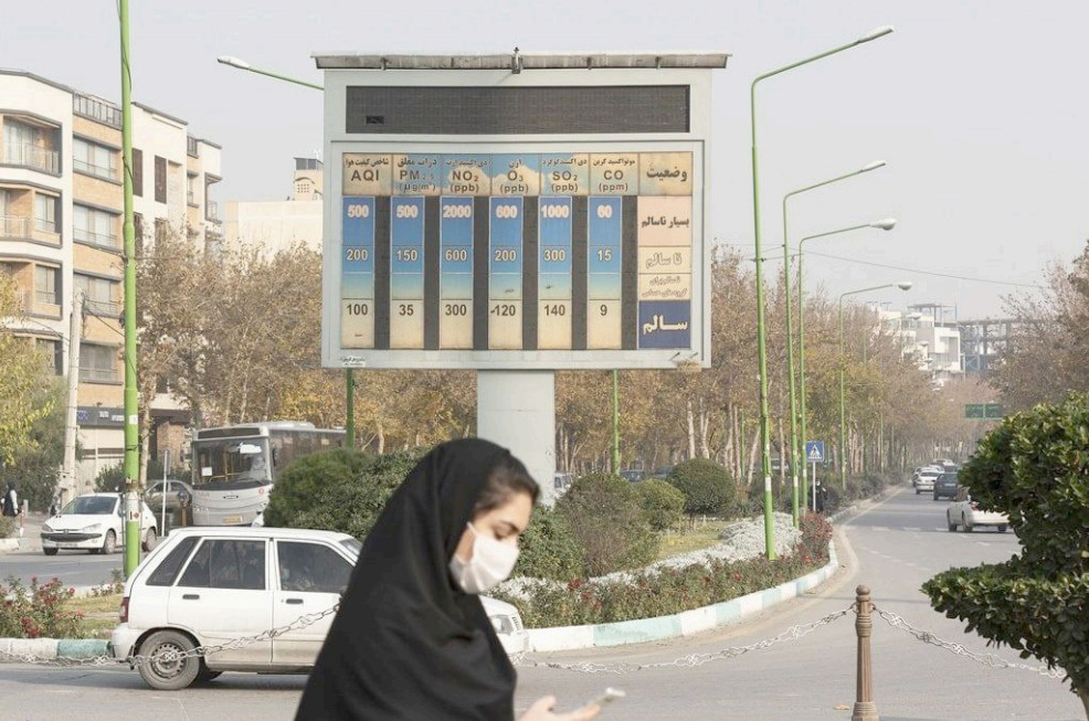 غیرفعال شدن ۶ ایستگاه پایش هوا در خوزستان