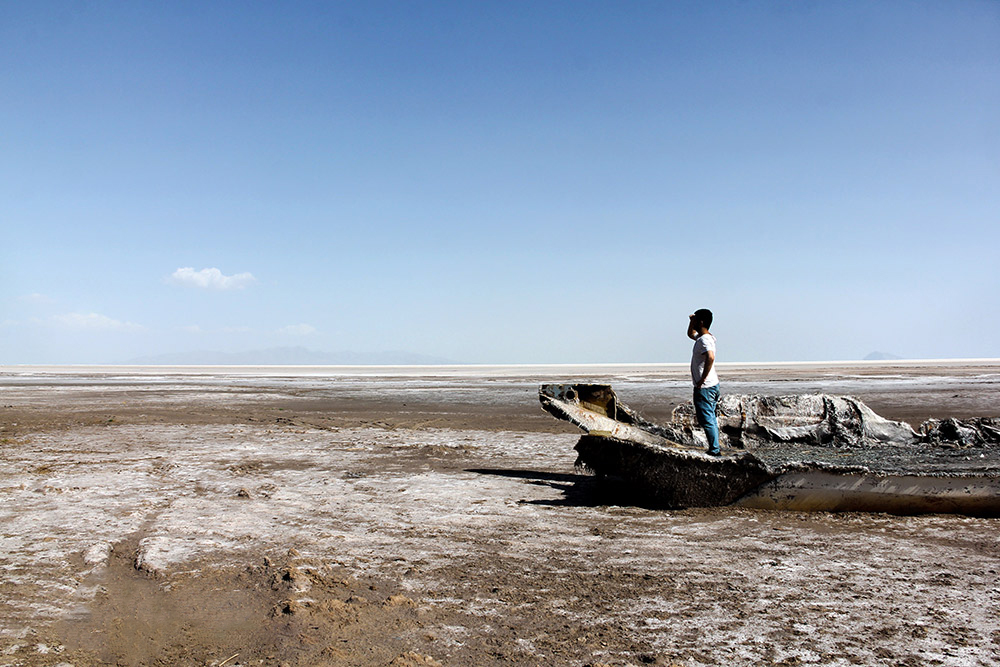دریاچه ارومیه در انتظار خشکید