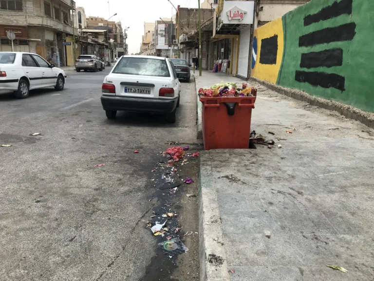 اهواز مدفون در زباله
