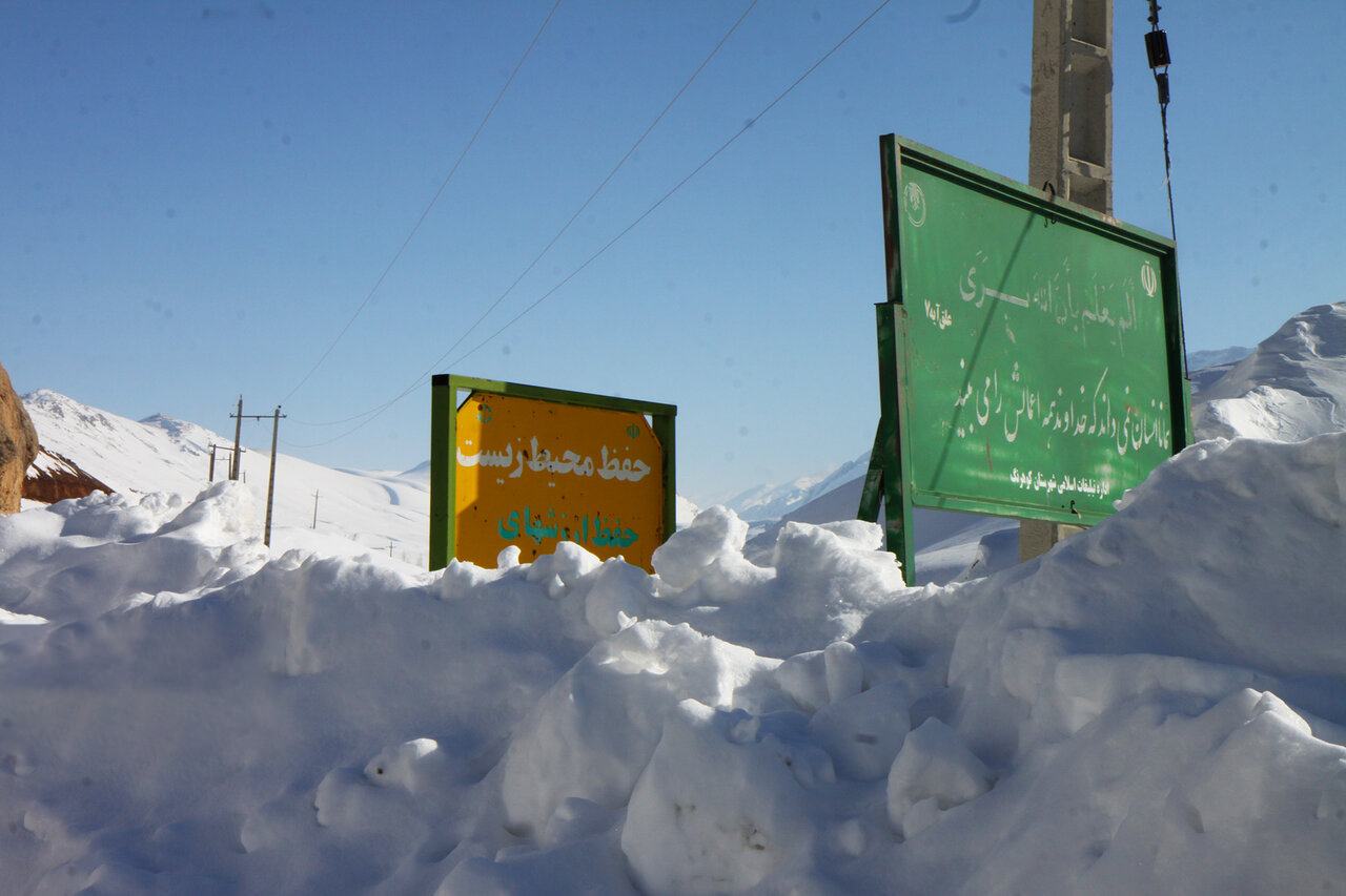 582 روستا محصور در برف