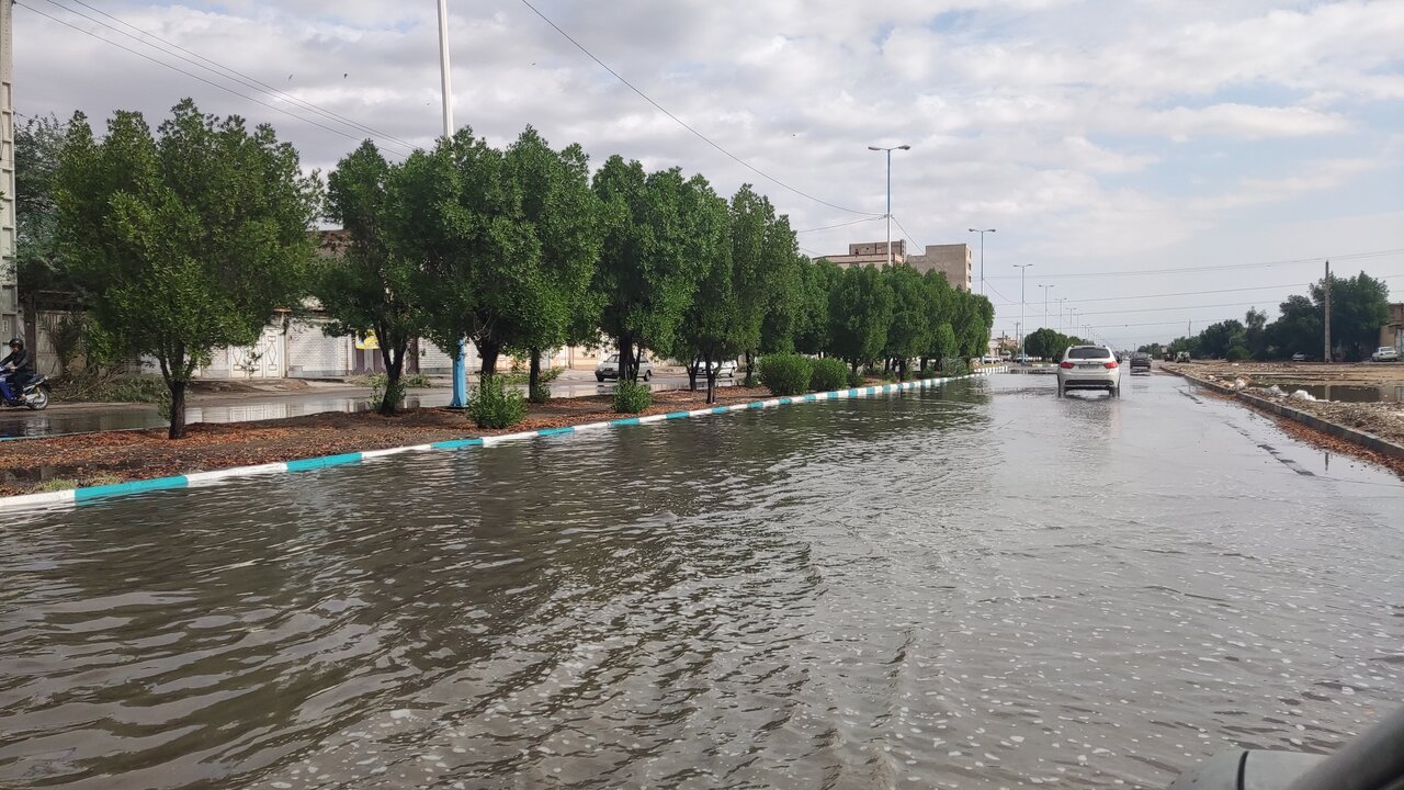 آبگرفتگی‌ معابر در اهواز