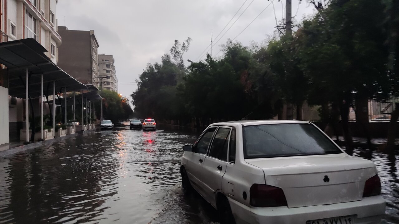 آبگرفتگی‌ معابر در اهواز