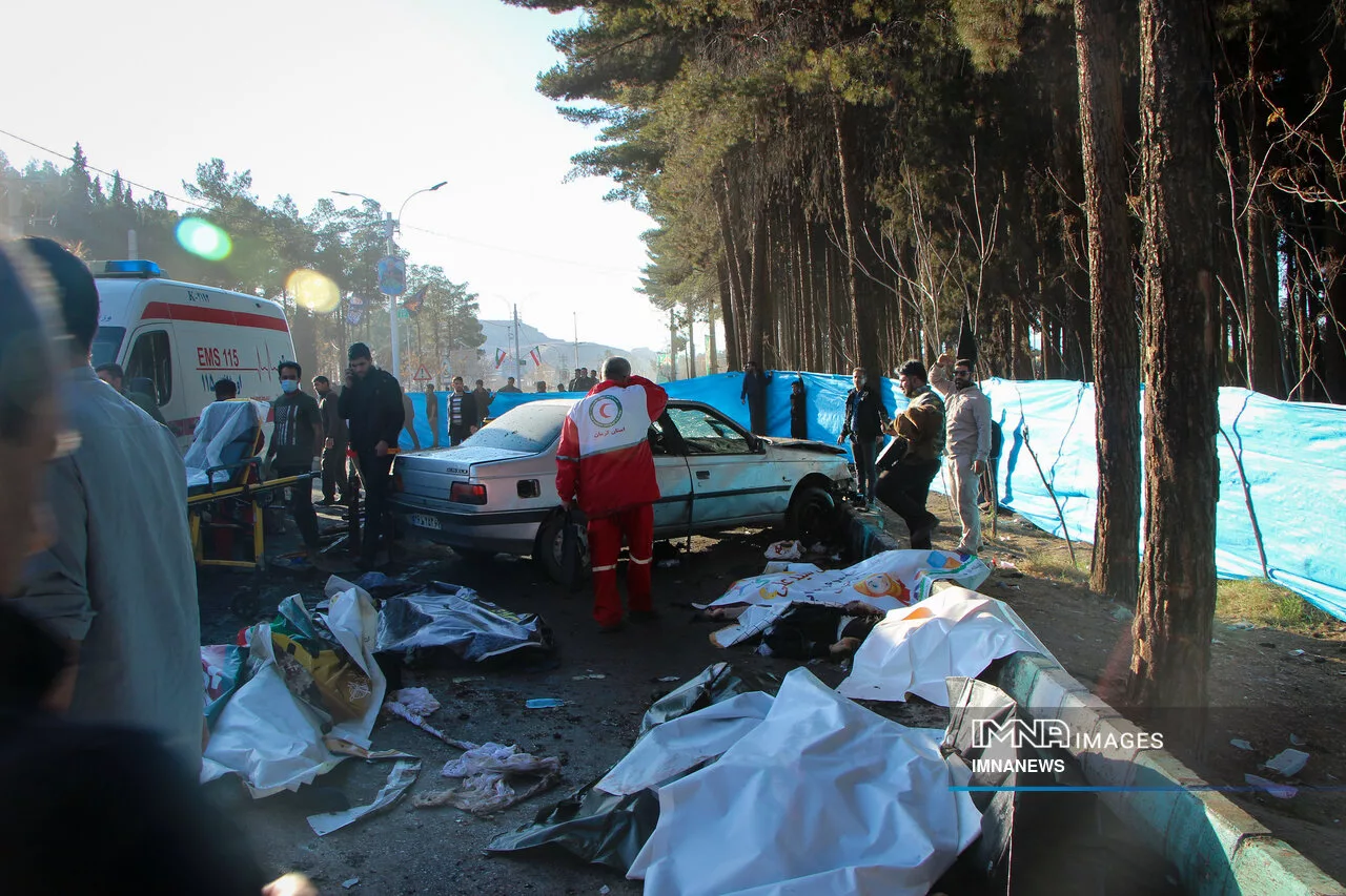 ۲۵ مجروح حادثه تروریستی کرمان همچنان بستری‌اند