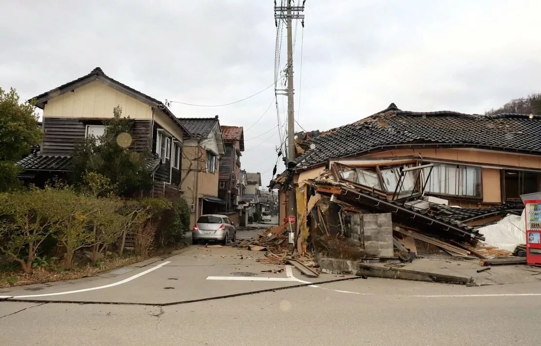 تعداد جان‌باختگان زلزله ۷.۶ ریشتری ژاپن تاکنون ۳۰ نفر