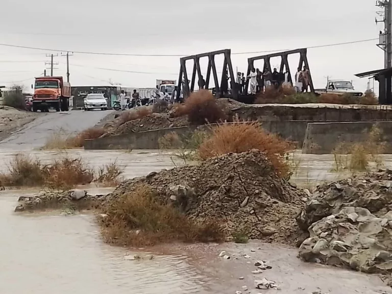 قطع ارتباط با روستاهای بلوچستان