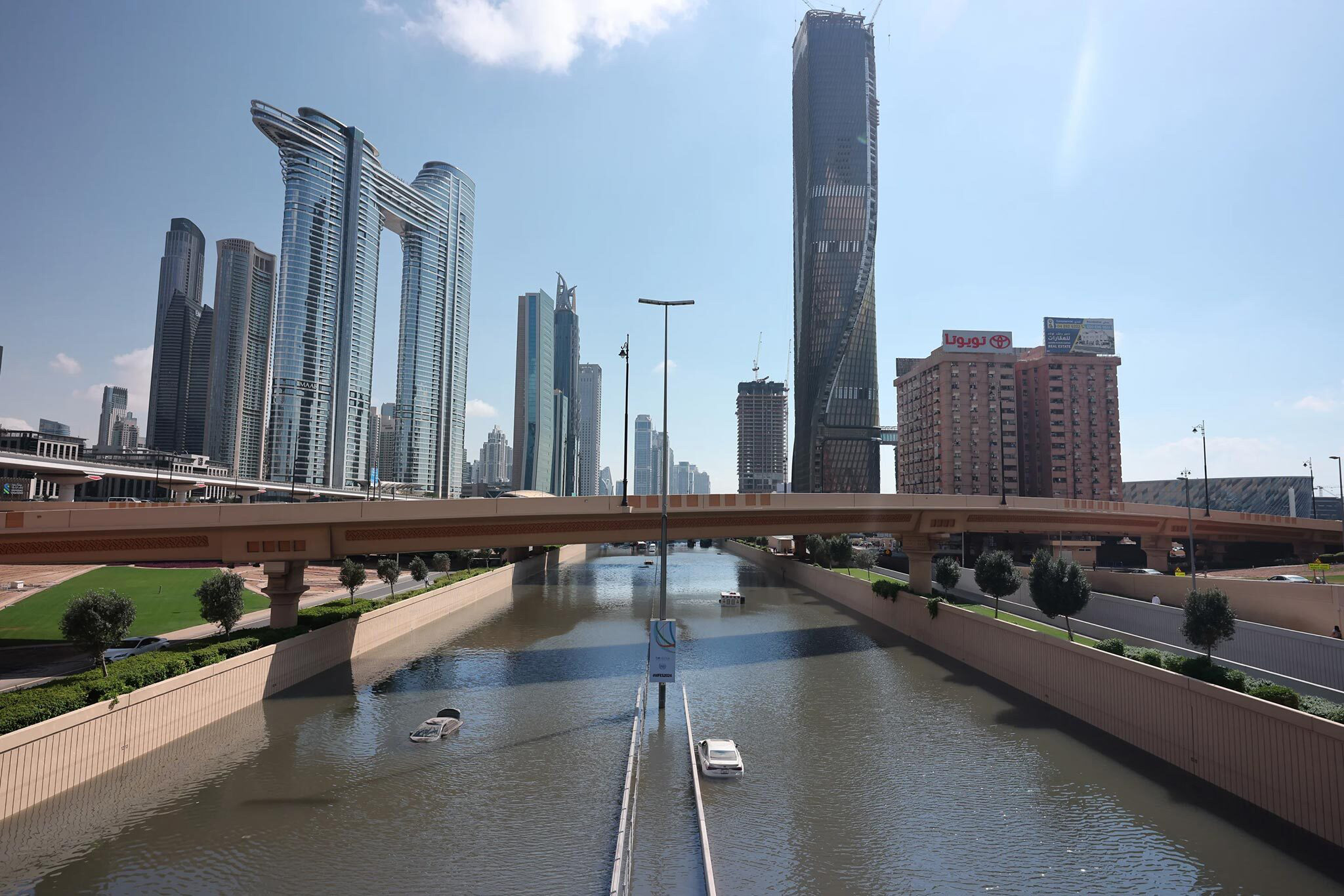 سیلاب امارات تغییراقلیم و ضعف زیرساخت‌ها