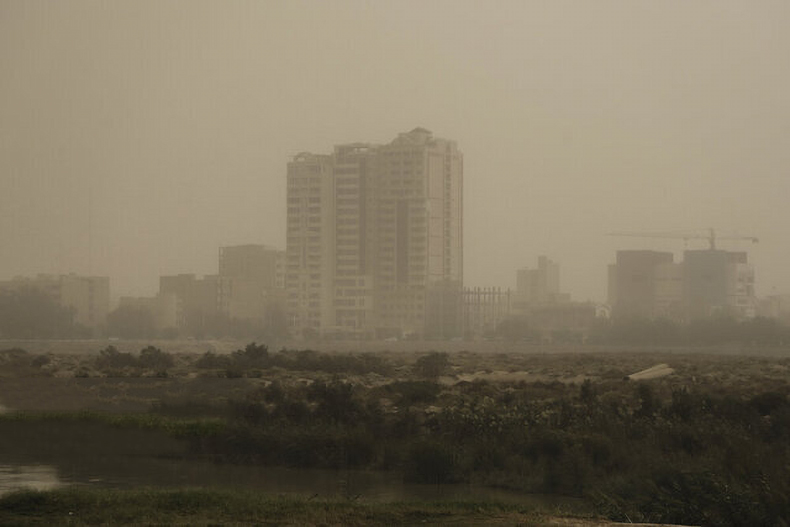 وضعیت قرمز هوا در هفت شهر خوزستان