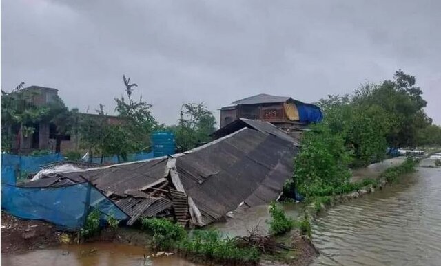 ۱۶ نفر در بنگلادش و هند بر اثر طوفان جان باختند