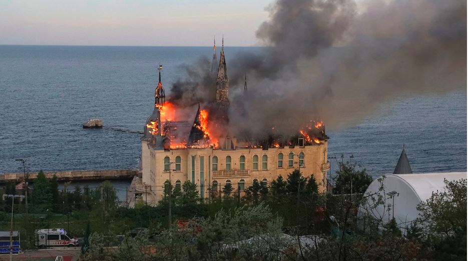 پنج کشته در تخریب یک قلعه تاریخی در اوکراین