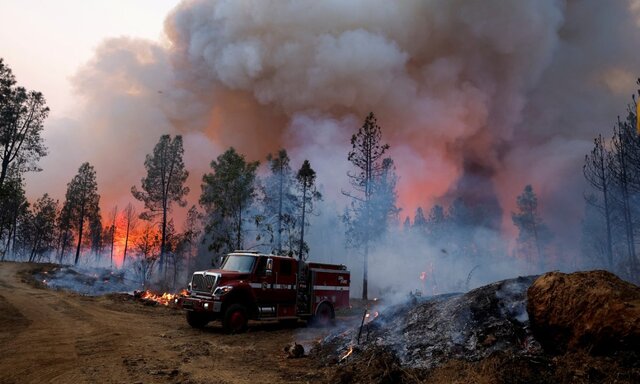 گسترش ‌آتش‌سوزی‌ها در جنوب غرب آمریکا