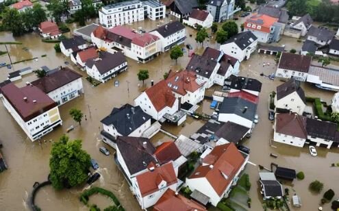 بحران بارندگی‌های شدید در آلمان