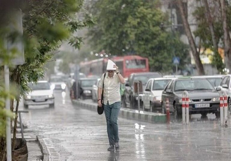 بارش پراکنده در برخی از نقاط کشور