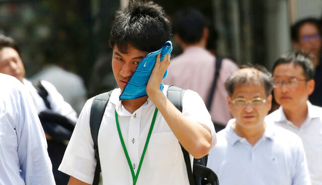 هشدار گرمای زودرس در ژاپن
