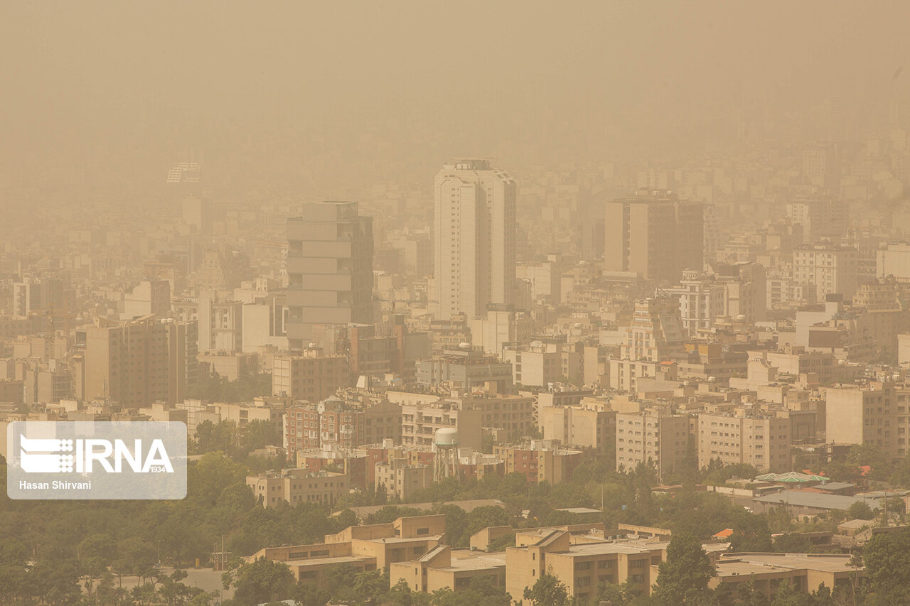هوای تهران در شرایط «ناسالم»