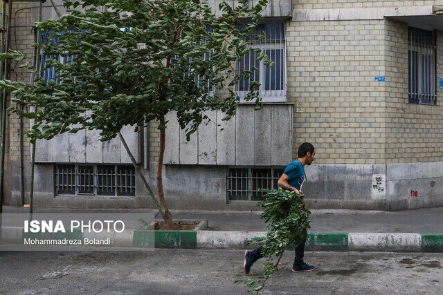 هشدار زرد رنگ اداره کل هواشناسی برای تهران
