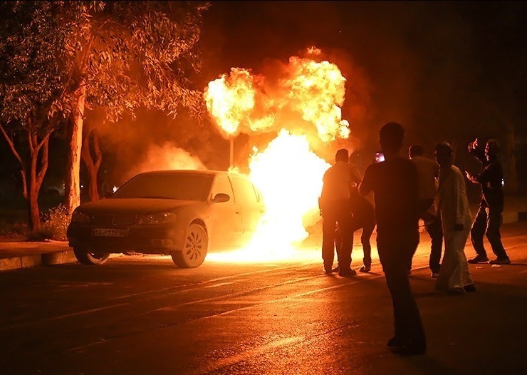 ۲۸۱ خودرو به دلیل گرمای هوا دچار حریق شدند