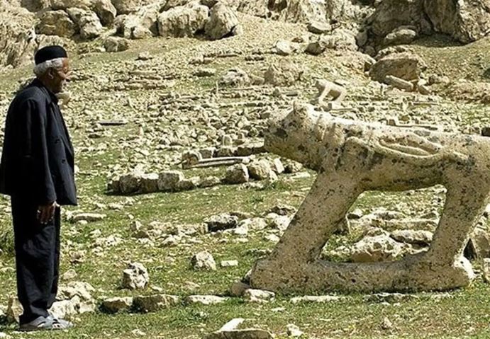 شیرهای سنگی خوزستان