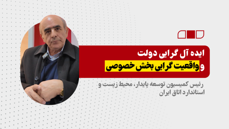 ایده آل گرایی دولت و واقعیت گرایی بخش خصوصی