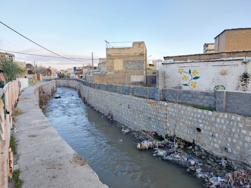درخواست ساماندهی و سرپوشیده نمودن رودخانه آبشوران کرمانشاه