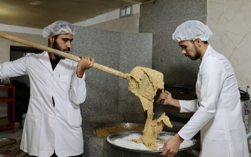 «حلوا کنجدی» جاجرم؛ از آیین شب چله تا میراث ناملموس