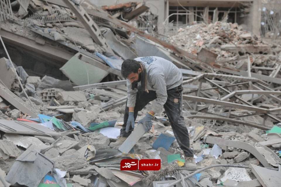حمله جنگنده‌ها به سازمان منابع طبیعی کشور