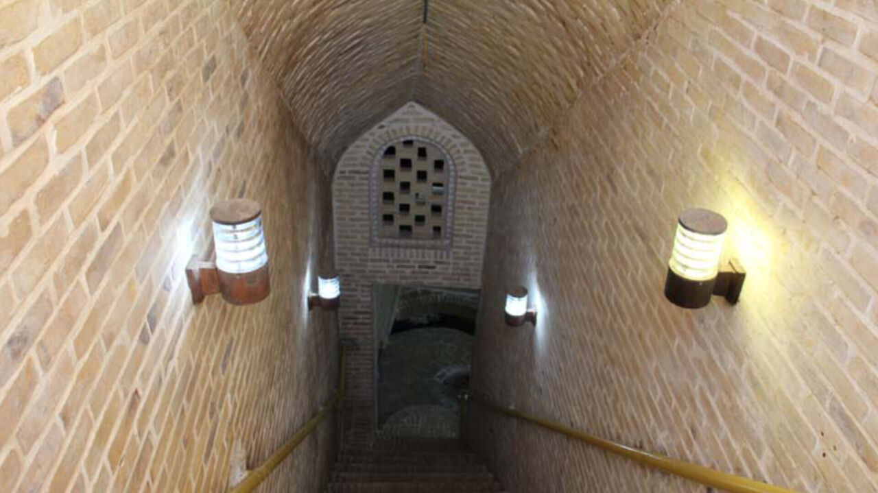 ریزش در طبقه دوم قنات ثبت جهانی «مون» اردستان