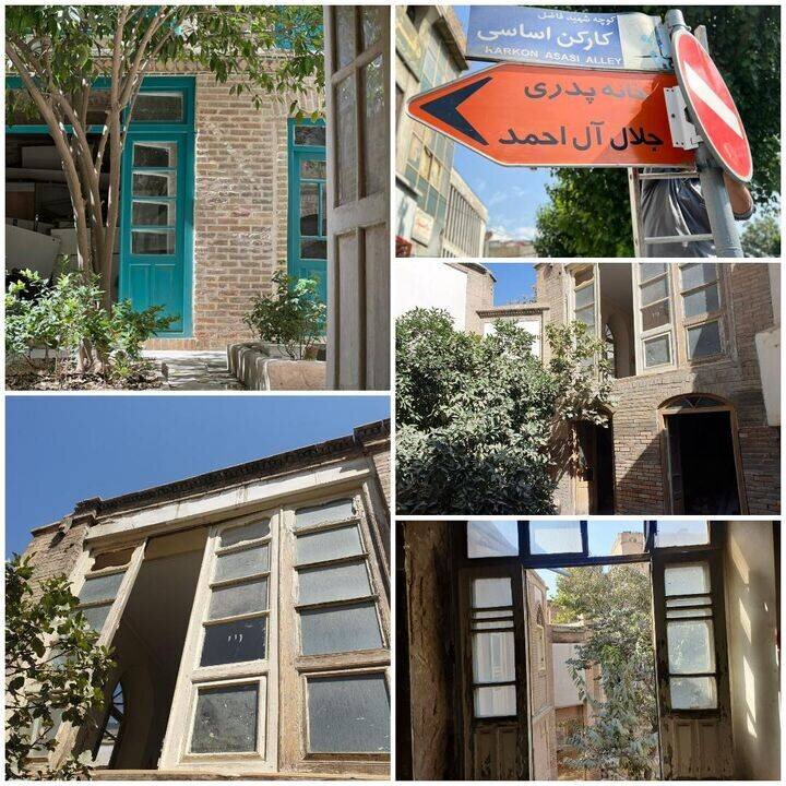 مرمت خانه پدری جلال آل‌احمد در مراحل پایانی