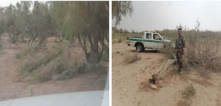  رخنه طوفان در دیواره دفاعی سبزوار