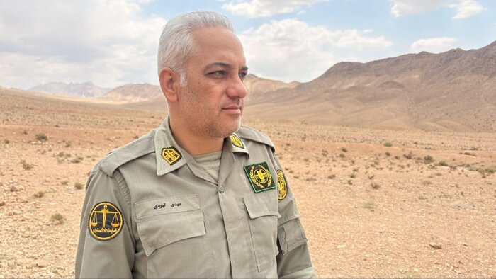 مهدی لهردی، فرمانده یگان حفاظت محیطزیست استان سمنان