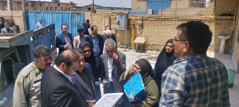 دستور پلمب یک واحد آلاینده در شهرک صنعتی چرمشهر صادر شد