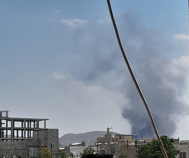آتشسوزی کارخانه نخ در اطراف بیدگنه ملارد مهار شد