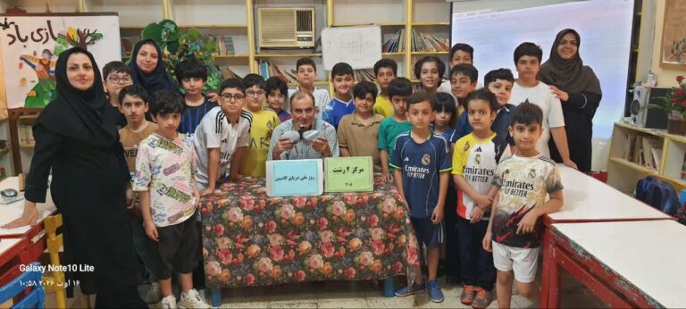 آموزش حفاظت از دریای خزر به کودکان