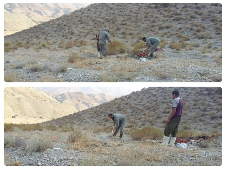 احداث آبشخور در منطقه آزاد ارجمند فیروزکوه برای مقابله با تنش آبی حیات وحش