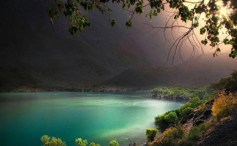 ممنوعیت ورود به دریاچه گهر