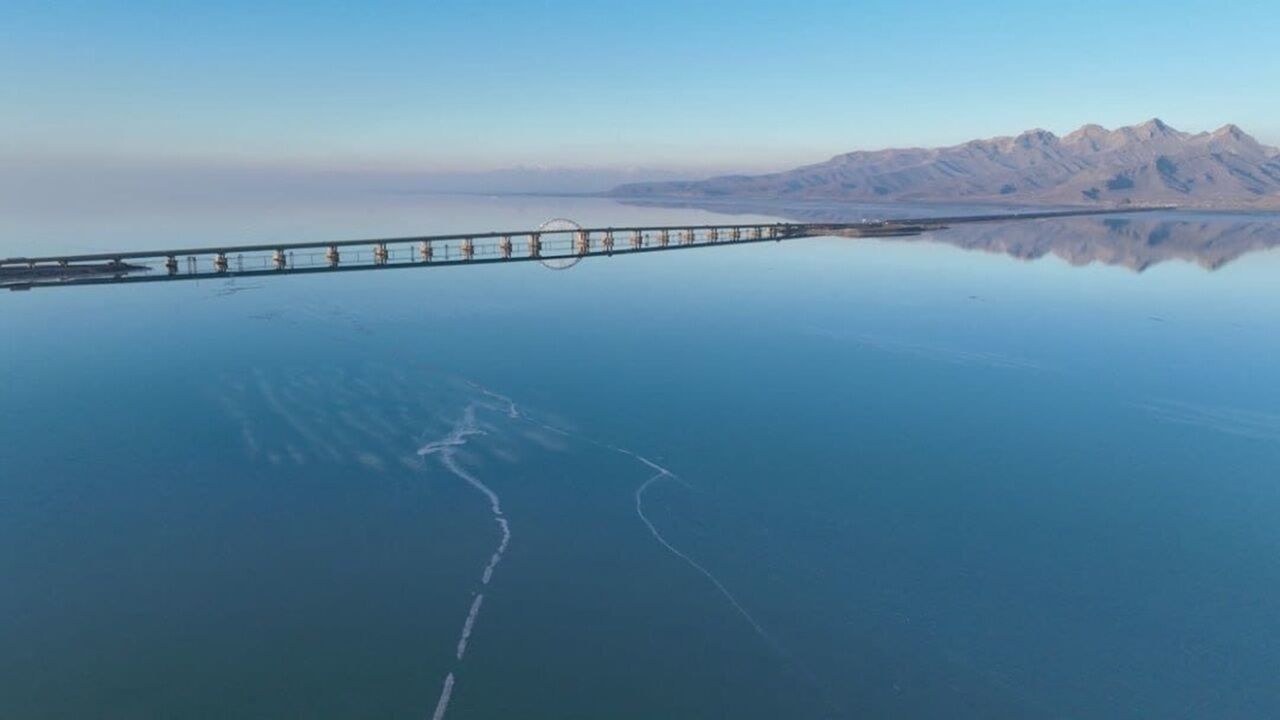 عبور ورودی آب دریاچه ارومیه از ۴.۵ میلیارد مترمکعب
