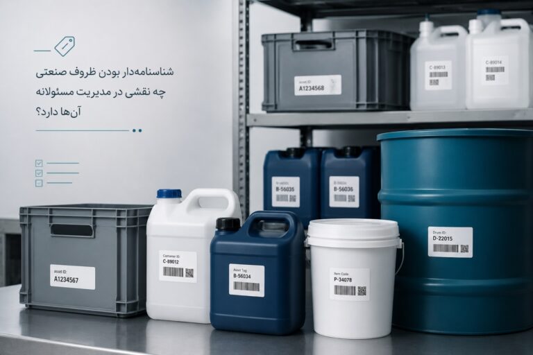 شناسنامه‌ دار بودن ظروف صنعتی چه نقشی در مدیریت مسئولانه آن‌ ها دارد؟