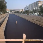 قیــــــر، رودخانه را پوشاند