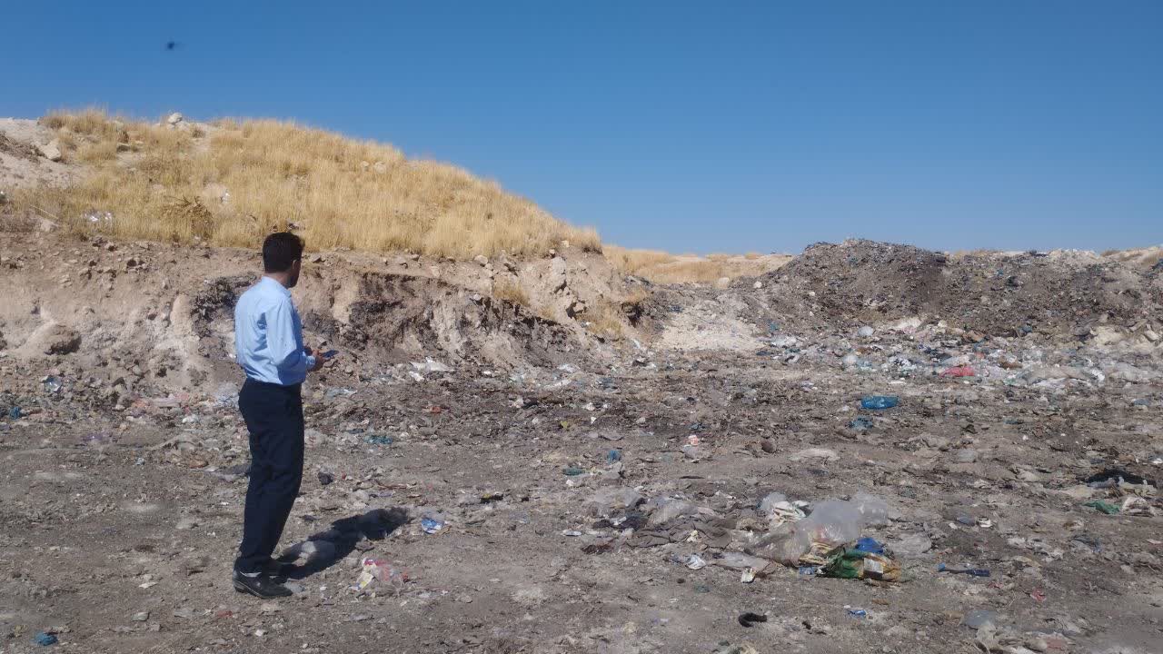 ساماندهی سایت پسماند شهر حمیل؛ گامی برای مدیریت اصولی و حفاظت از محیط زیست