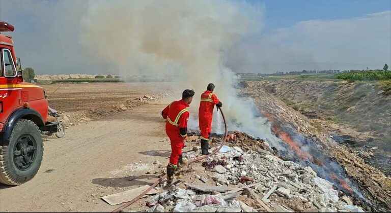 مهار کانون پسماندسوزی در عسگرآباد پیشوا؛ شناسایی متخلفان در دستور کار