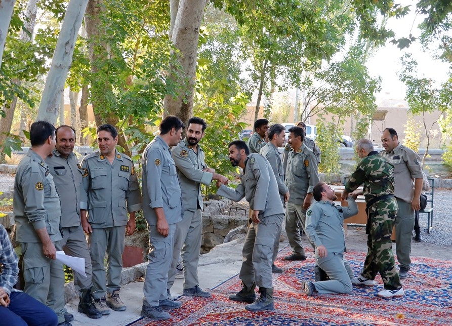 برگزاری دوره دفاع شخصی برای ۸۰ محیط‌بان اصفهانی در پارک ملی قمیشلو

