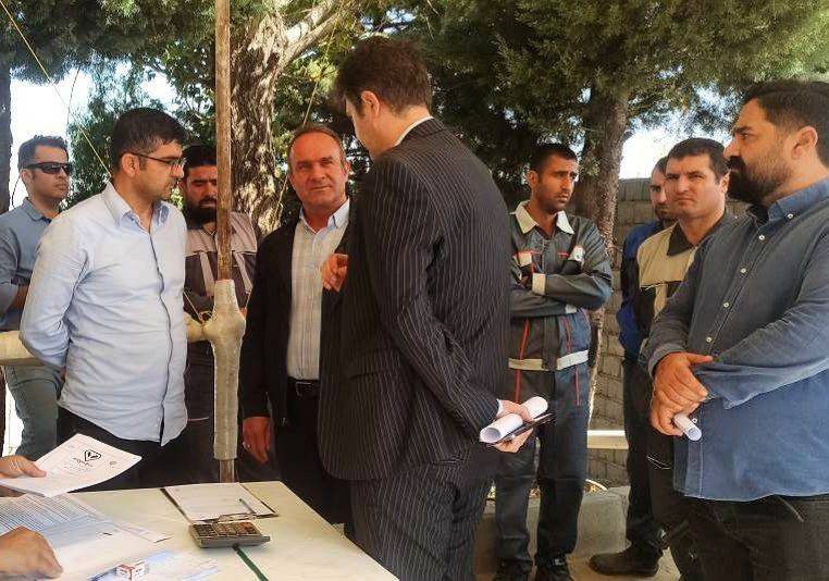 نظارت محیط‌زیست مهاباد بر فرآیند امحای واکسن‌های تاریخ‌منقضی تب برفکی