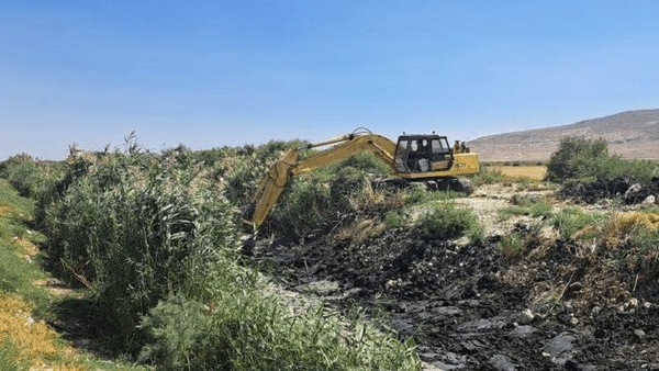 لایروبی ۲ کیلومتر از کانال‌های تالاب کانی‌برازان