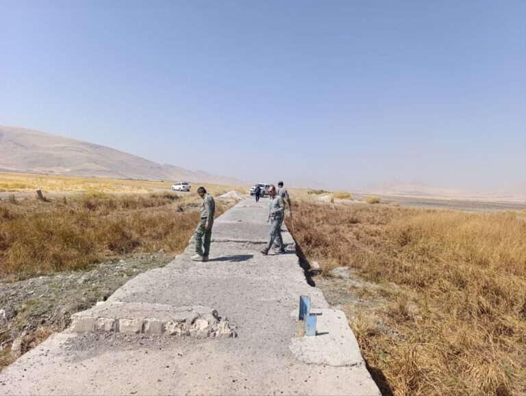 بازسازی آب‌بند تالاب هشیلان با مشارکت جوامع محلی