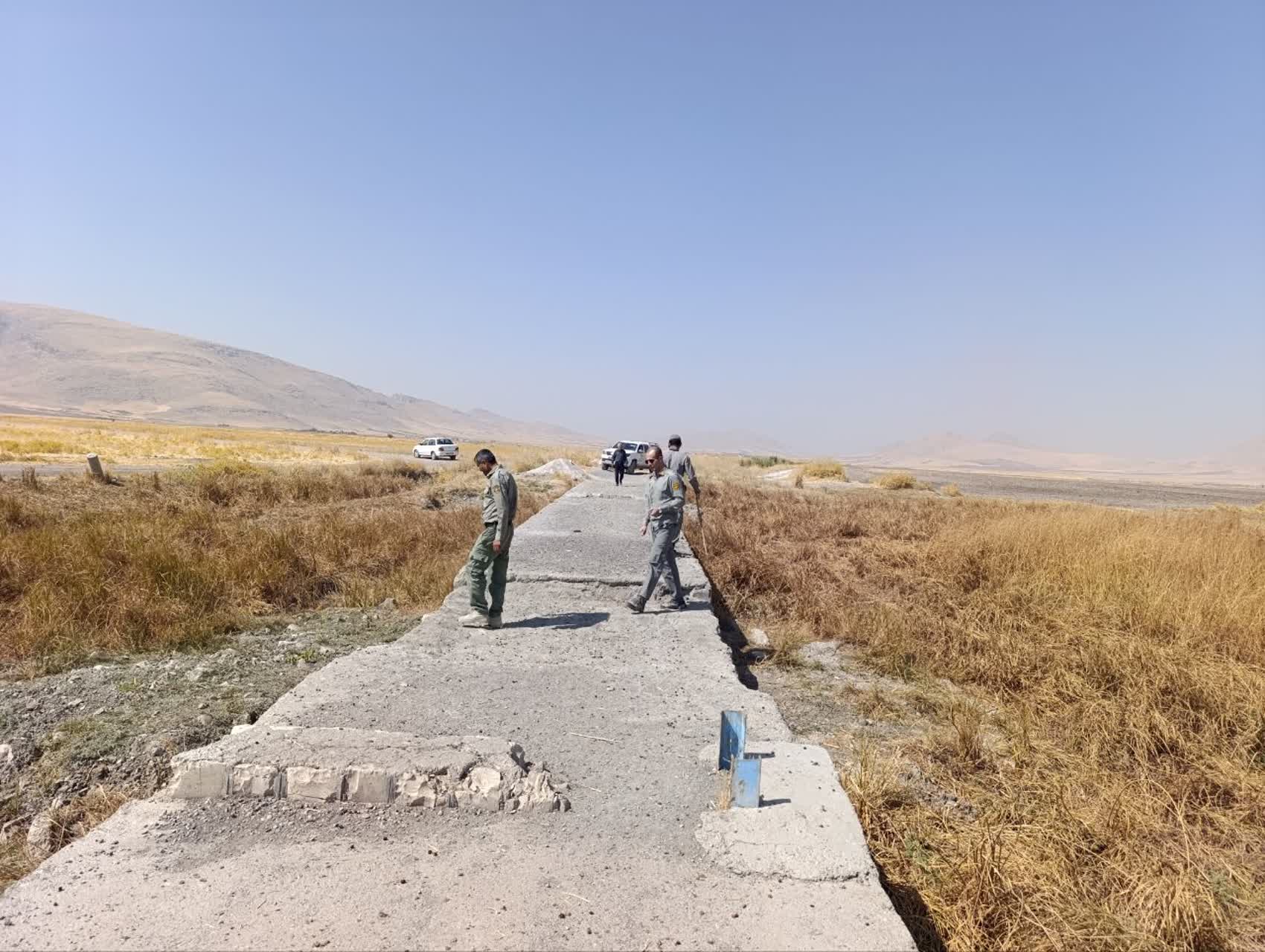 بازسازی آب‌بند تالاب هشیلان با مشارکت جوامع محلی