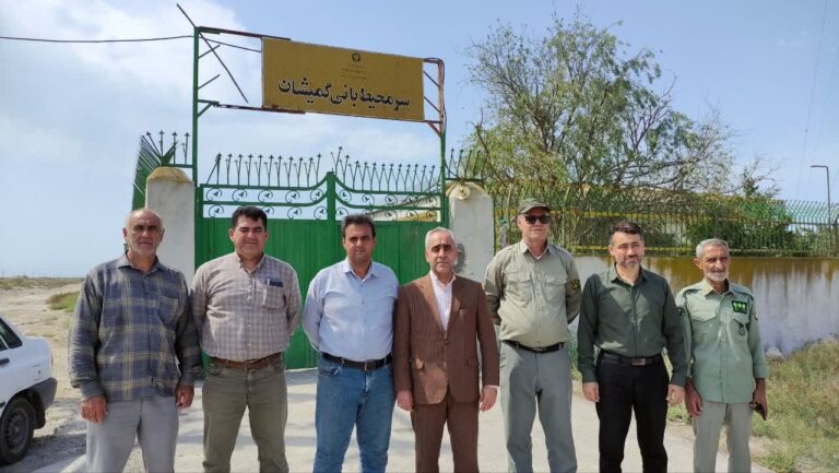 بازدید میدانی مدیرکل محیط زیست گلستان از پاسگاه‌های حفاظتی و شهرک صنعتی اترک