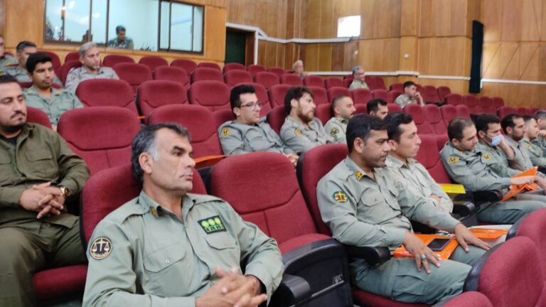 کارگاه تخصصی پیشگیری از حریق جنگل‌ها در پارک ملی گلستان با حضور فرماندهان ۷ استان