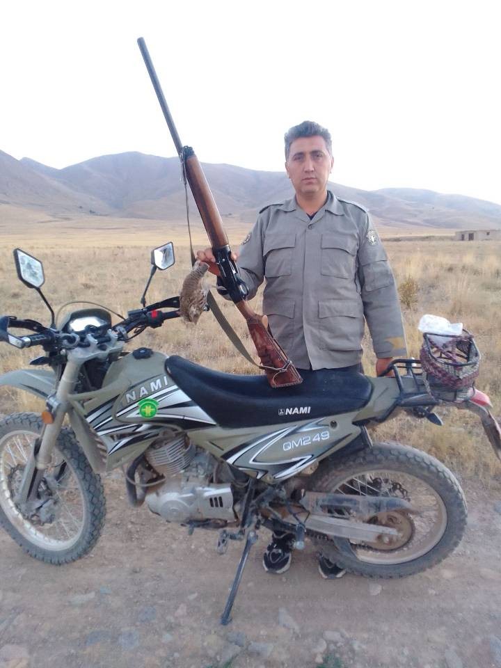 دستگیری شکارچی کبک در اراضی جهیزدان سراب