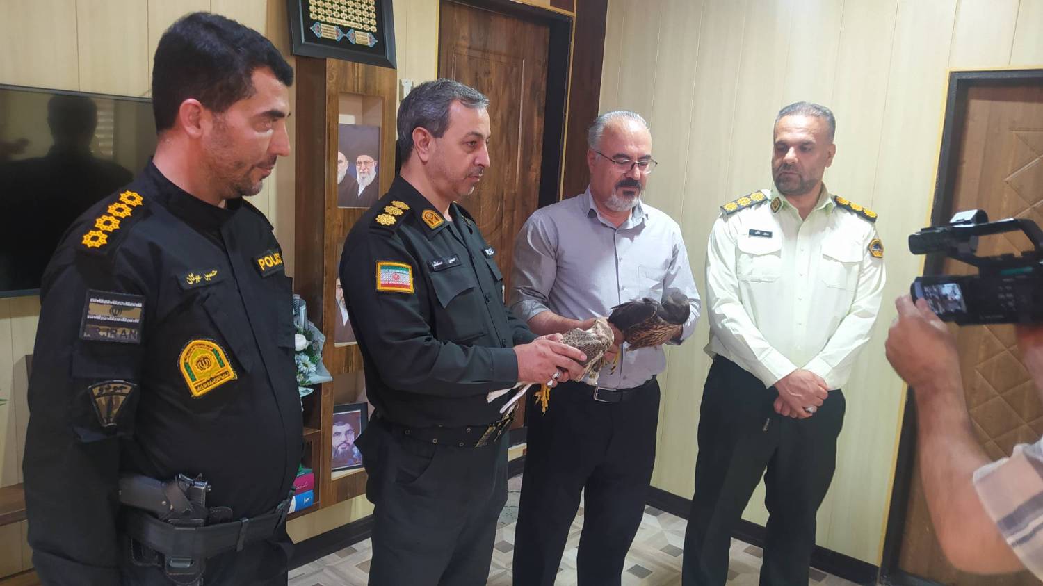 کشف و نجات دو پرنده شکاری کمیاب در دیواندره